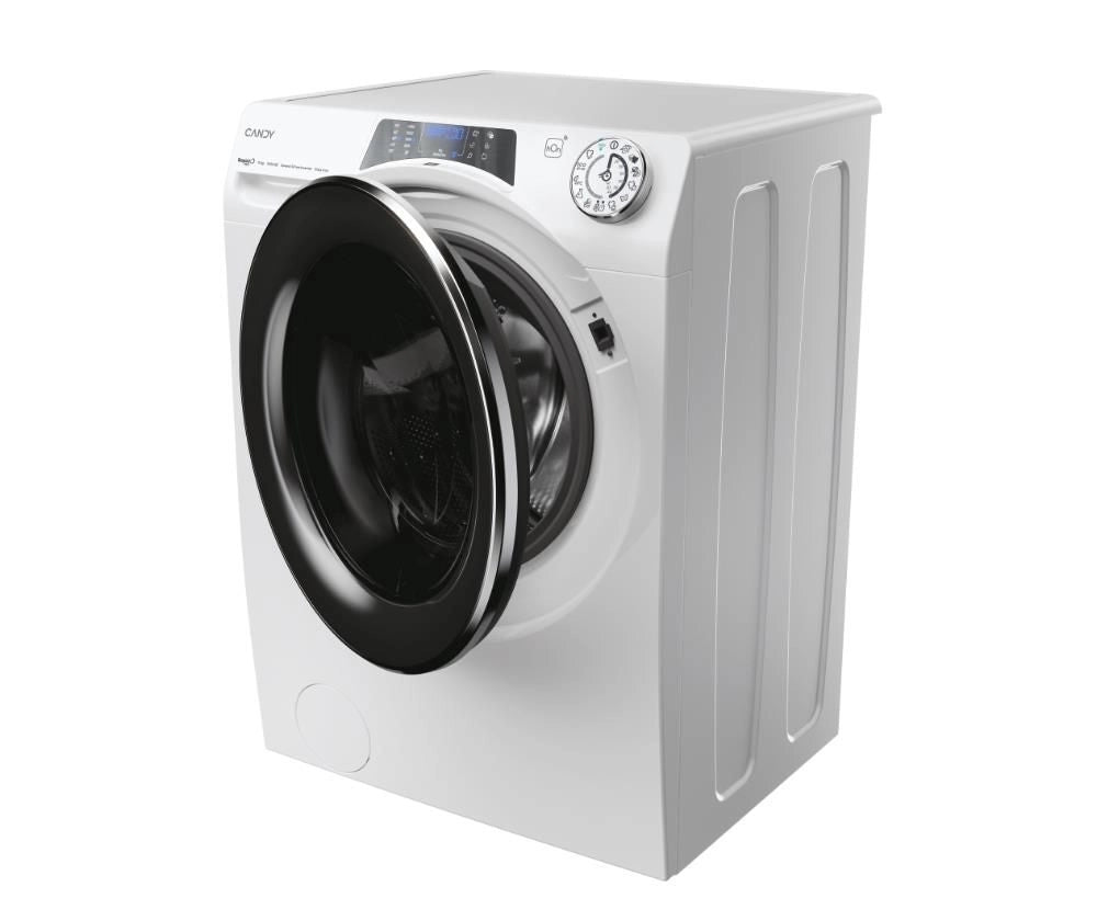 Candy RapidÓ PRO , Lavatrice Carica Frontale 11 KG, Classe A, 1400 giri, Bianco, Inverter, Vapore, Wi-Fi, RP 4116BWMBC/1-S