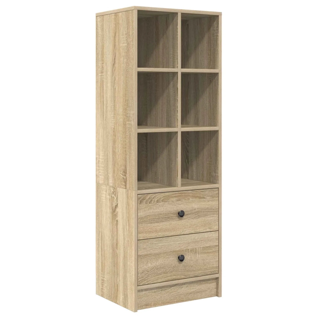 Scrivania con cassetto con lo scaffale 2 pcs Rovere Sonoma 3337307