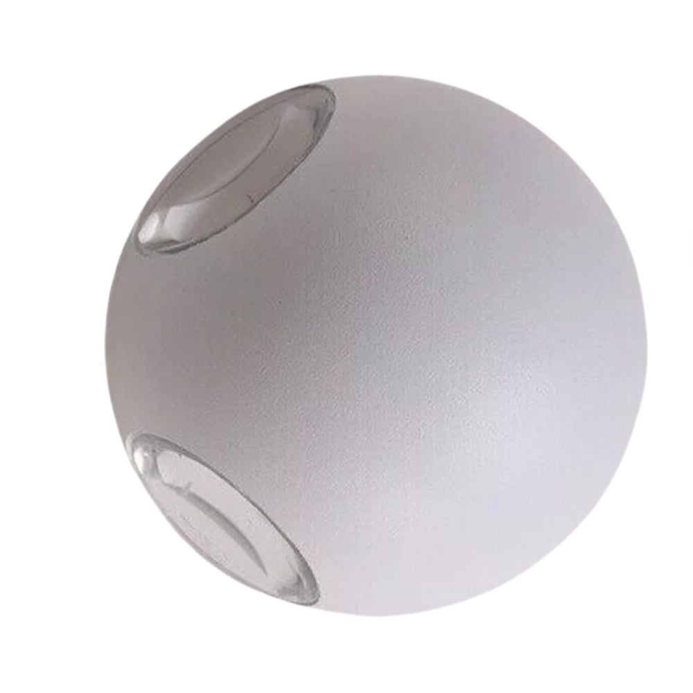 Luce da parete led rotonda optonica 4 fasci luminosi luce naturale 4w 4000k