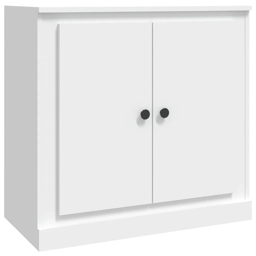 Buffet credenza cassettiera mobiletto mobile contenitore organizer per cucina soggiorno salotto 70 x 35,5 x 67,5 cm legno ingegnerizzato bianco 02_0030486