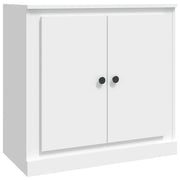 Buffet credenza cassettiera mobiletto mobile contenitore organizer per cucina soggiorno salotto 70 x 35,5 x 67,5 cm legno ingegnerizzato bianco 02_0030486