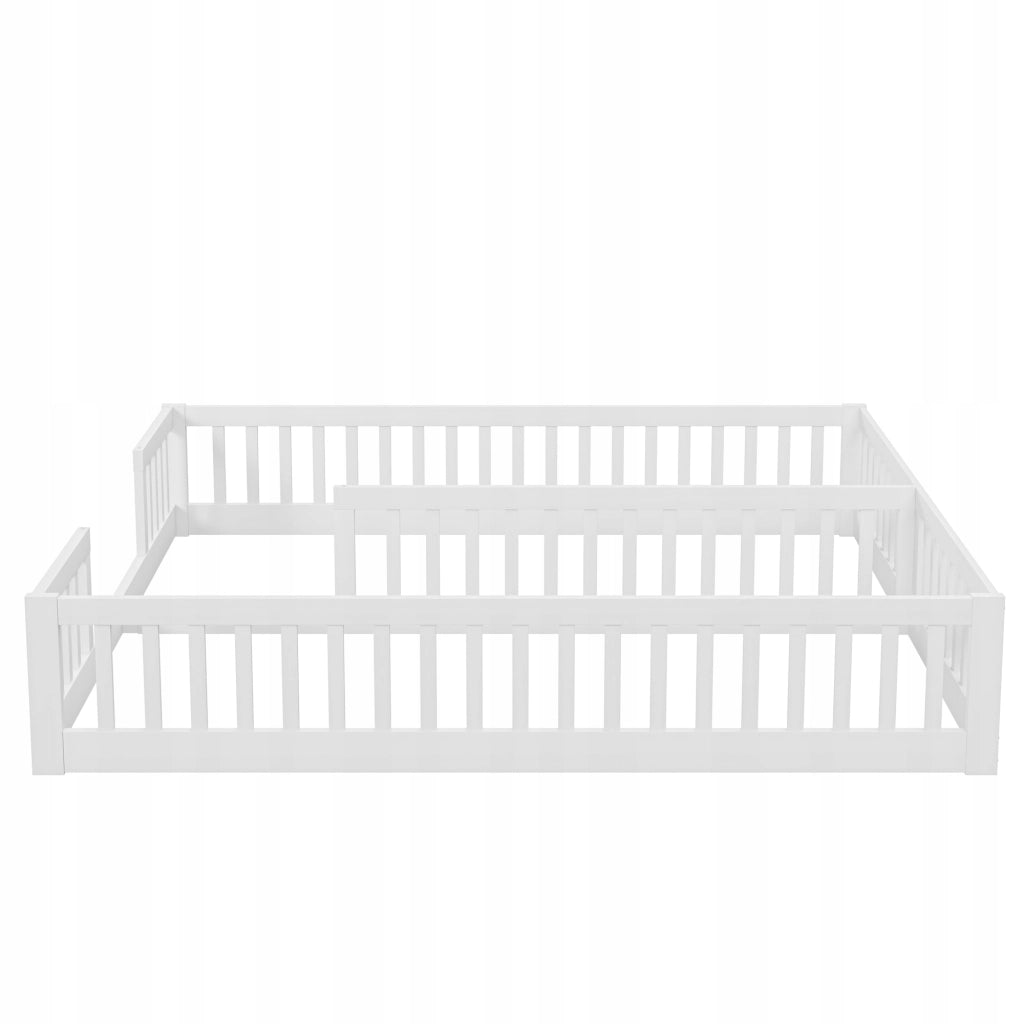 Letto a pannelli per bambini - Xylo - 90x200 - Bianco