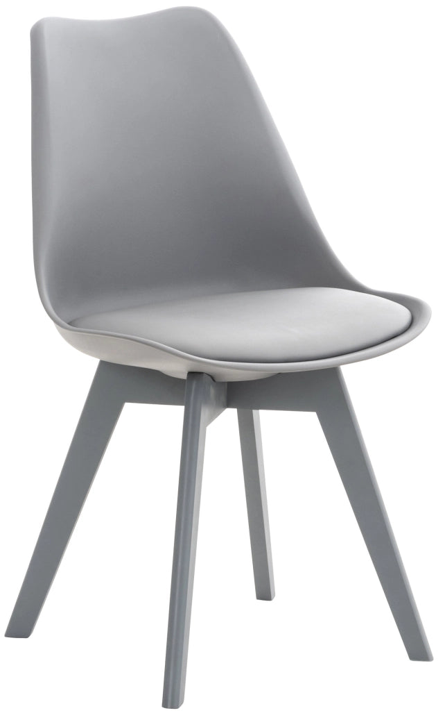 Sedia Pranzo Linares Grigio/grigio,Plastica