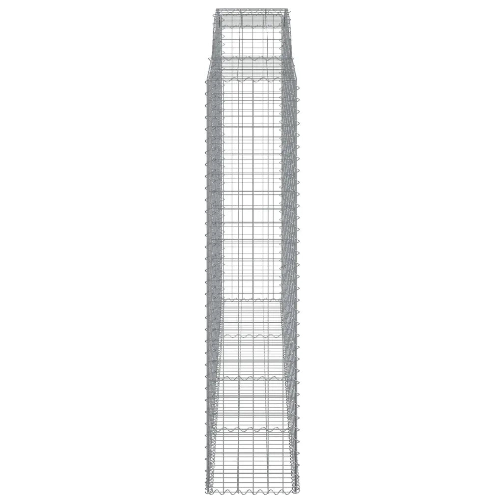 Cesti Gabbioni ad Arco 5 pz 300x50x220/240 cm Ferro Zincato 3146812