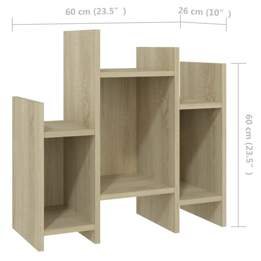 Credenza Rovere Sonoma 60x26x60 cm in Legno Multistrato 806286