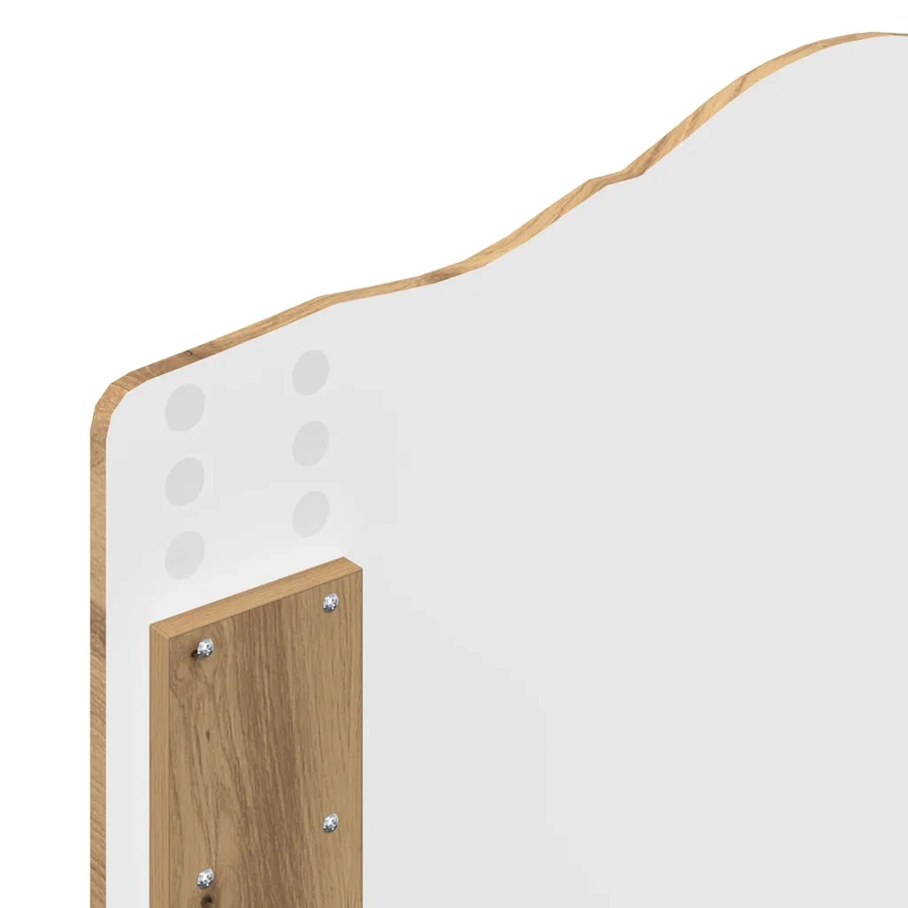 Testiera-Testata-Testiera Decorativa Rovere artigianale 75 cm Legno multistrato 874157