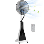 Ventilatore Nebulizzatore con Serbatoio 3L ¨C Xylo ¨C 3 Velocit¨¤, Bianco e Nero, 44.5x38.5x120 cm