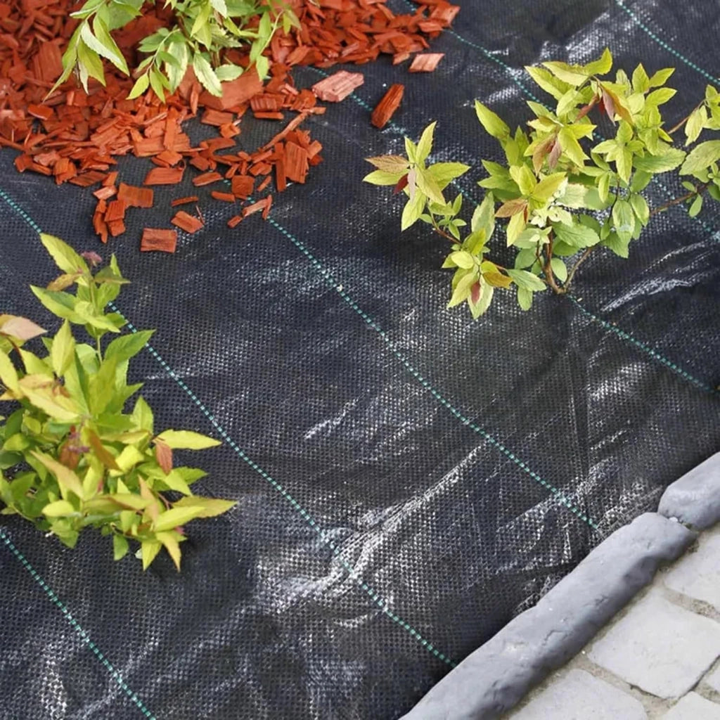 OWIJI Telo Anti Erbacce PRO Pacciamatura Nero Polipropilene Dimensioni 1,5 x 10 m Resistente Permeabile Giardino Orto Aiuola