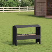 Abbeveratoio per bestiame Nero 79 x 35 x 62 cm