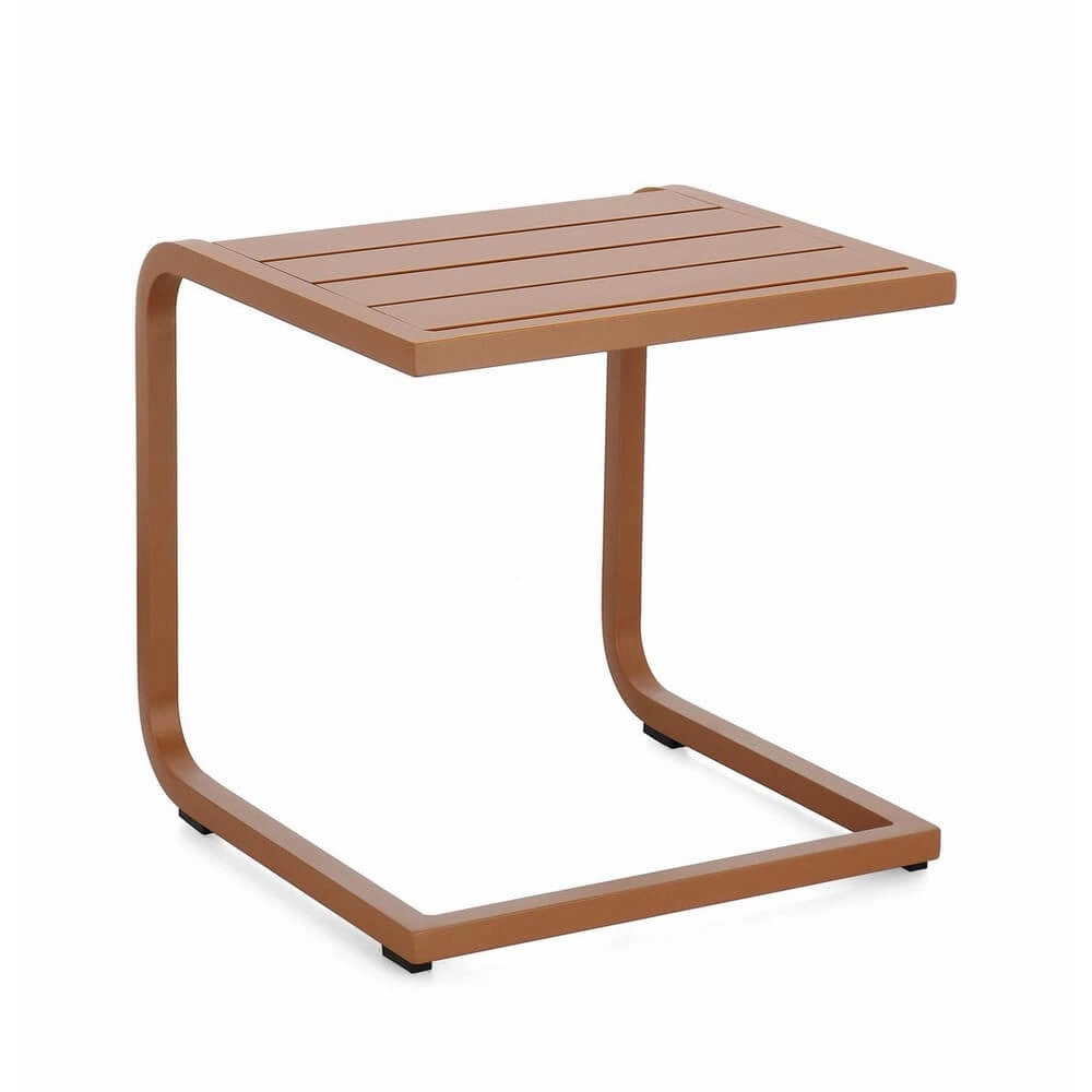 Set di 2 Tavolini da Giardino in Alluminio 40x40 cm - AURI