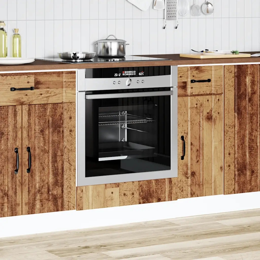 Armadio Forno Lucca Legno Antico in Legno Multistrato 853765