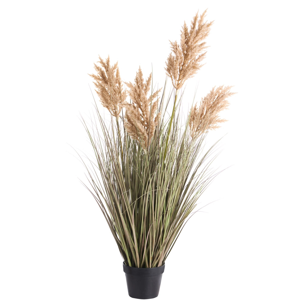 Pianta artificiale in vaso Verde e nero Materiale foglie di plastica 130 cm Accessorio decorativo per interni