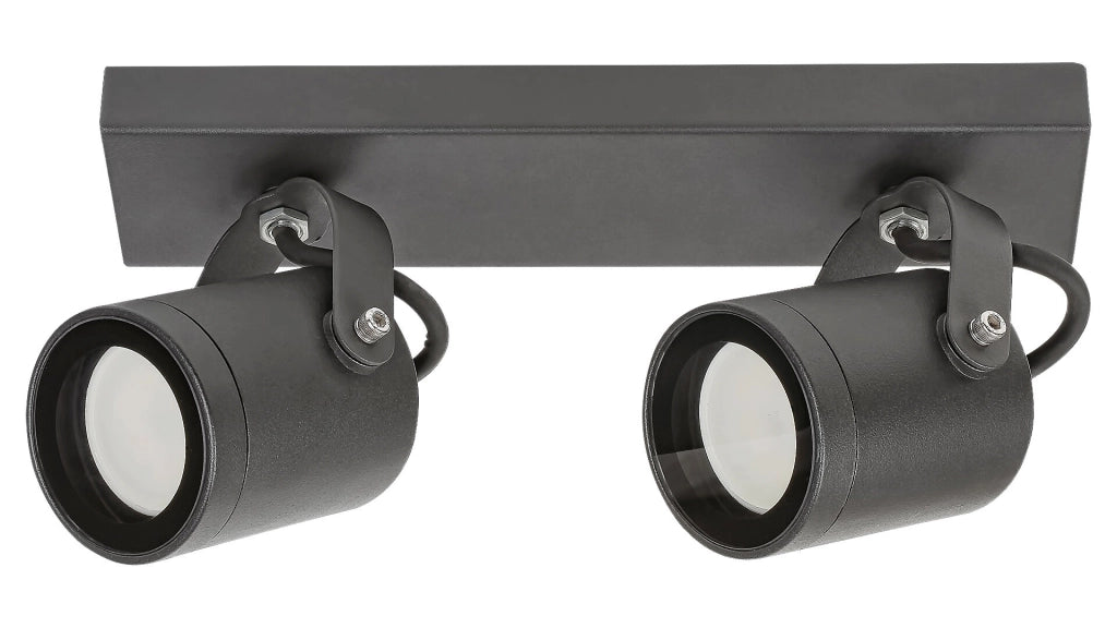 Applique esterna industriale 2xGU10 antracite Rabalux Elva