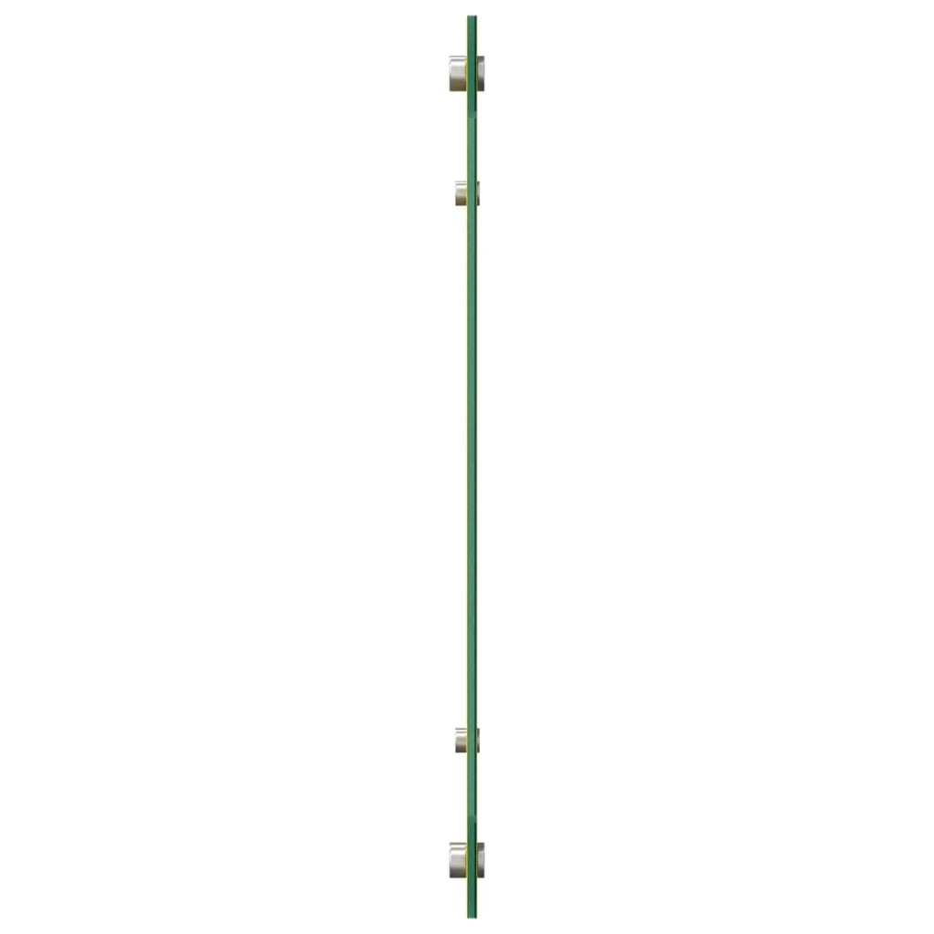 Paraschizzi moderno per cucina 100 x 50 cm resistente al calore facile da installare in vetro temperato giallo 02_0058469