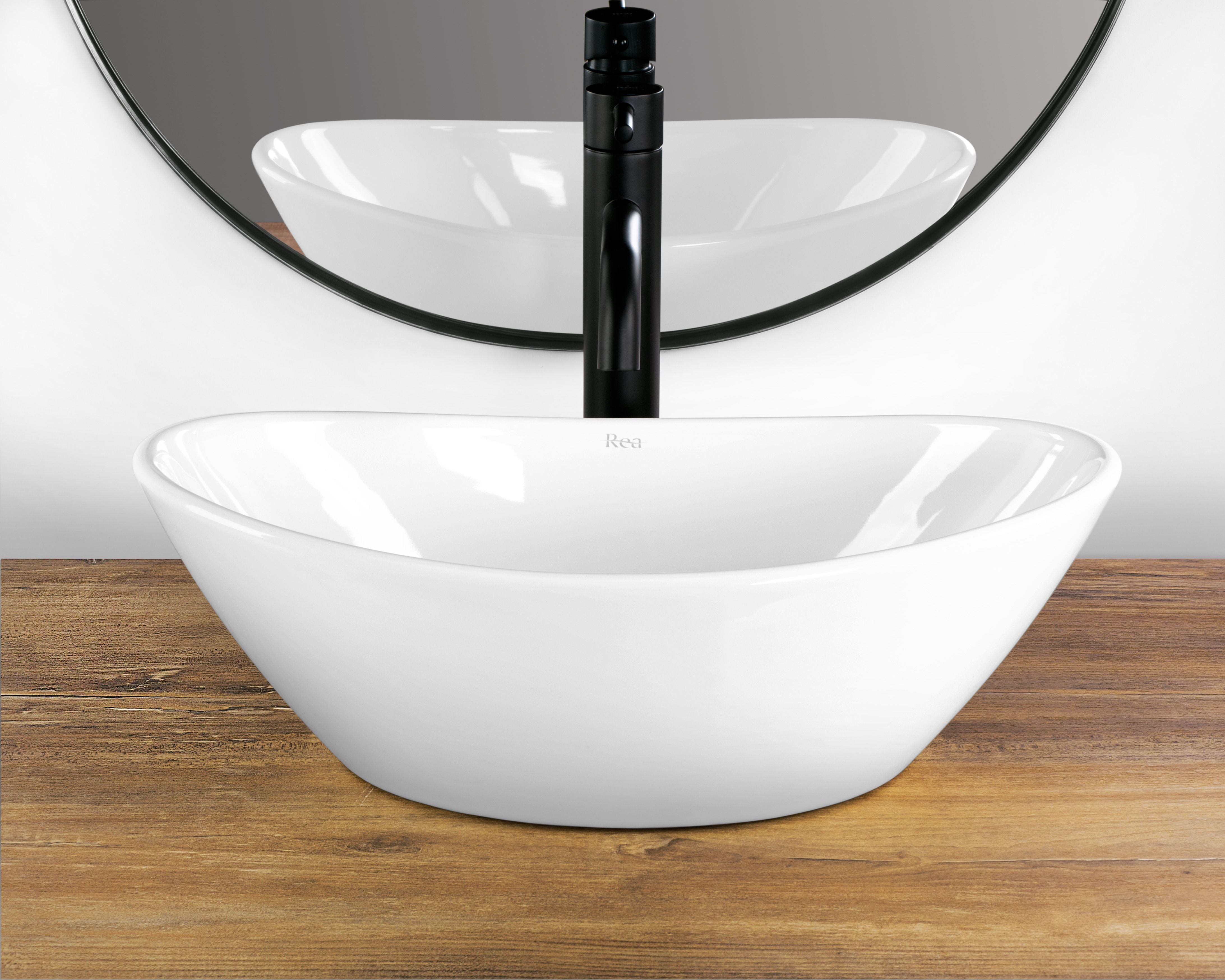 Lavabo Da Appoggio Rea Kate 45