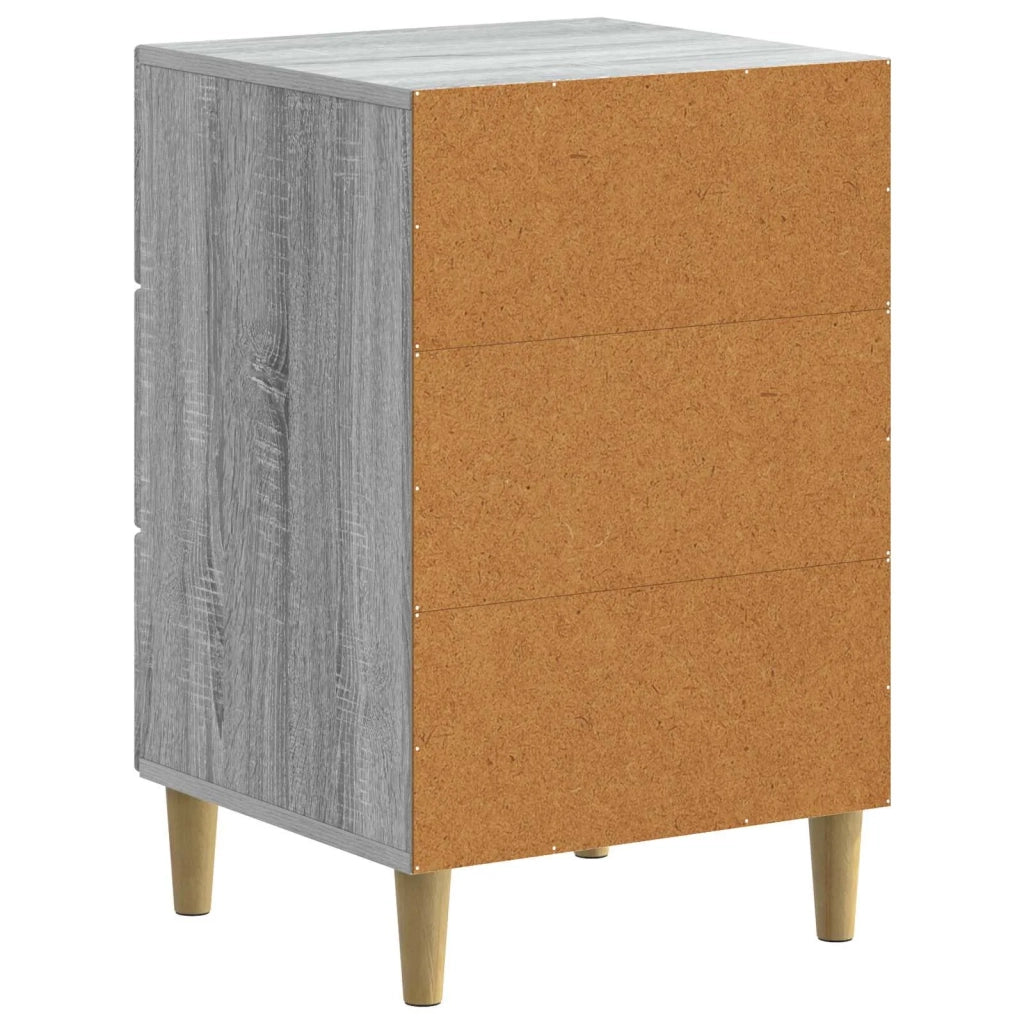 Armadio da Notte con cassetto Grigio Sonoma 43 x 41 x 66,5 cm