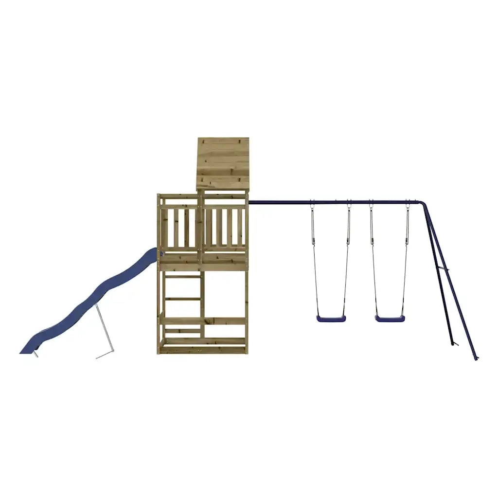 Set da Gioco da Esterno in Legno di Pino Impregnato 3157020