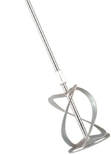 Vigor 9027612 Asta per Miscelatori Malta Elicoidale Attacco M14 Spinta verso l'Alto 140x590 mm