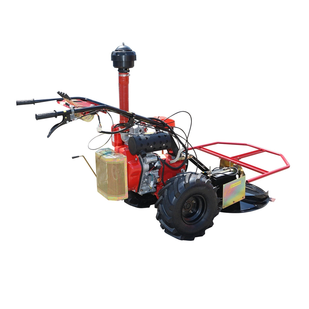 Motofalciatrice rotativa 950mm Con motore diesel e avviamento elettrico Motofalciatrici con lame rotanti