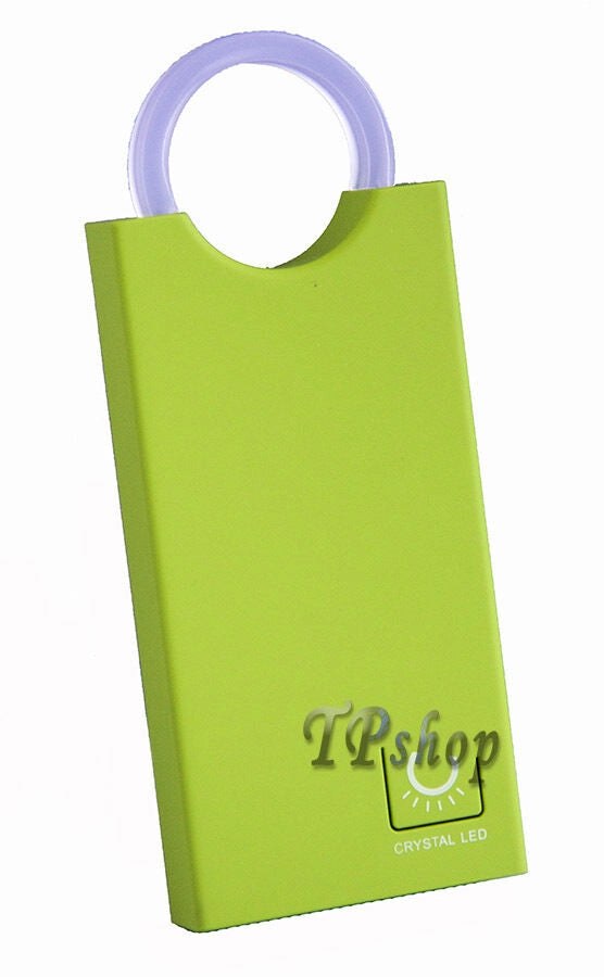 Batteria esterna caricabatterie smartphone iphone samsung power bank 4800MAH VERDE