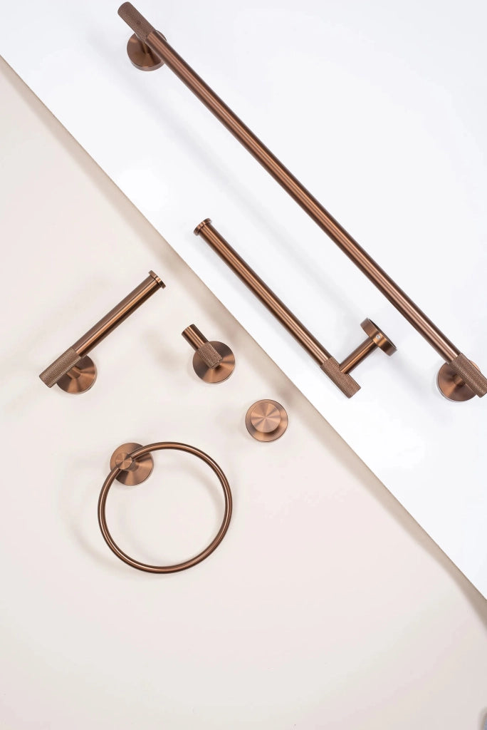Portasciugamano Da Bagno 6606a Modern Brush Copper