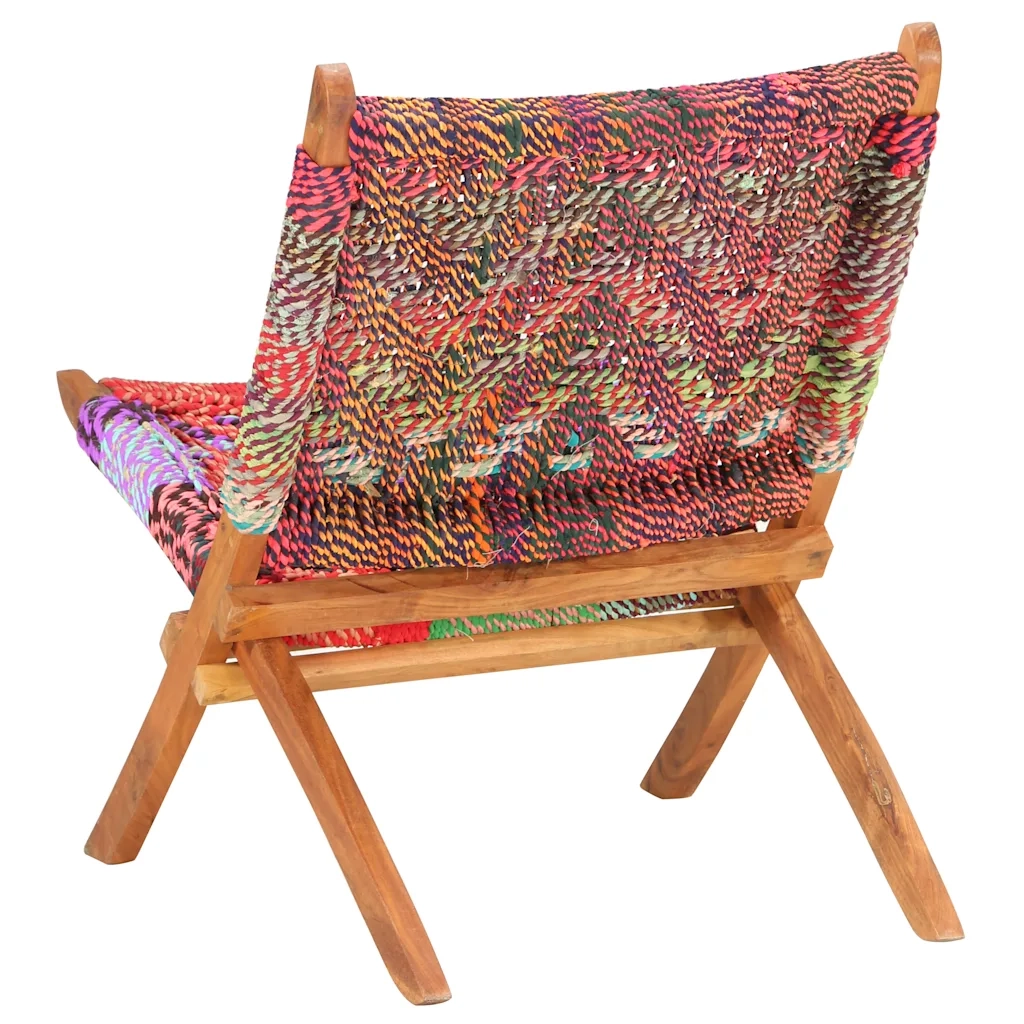 Sedia Chindi Pieghevole Multicolore in Tessuto cod mxl 8712