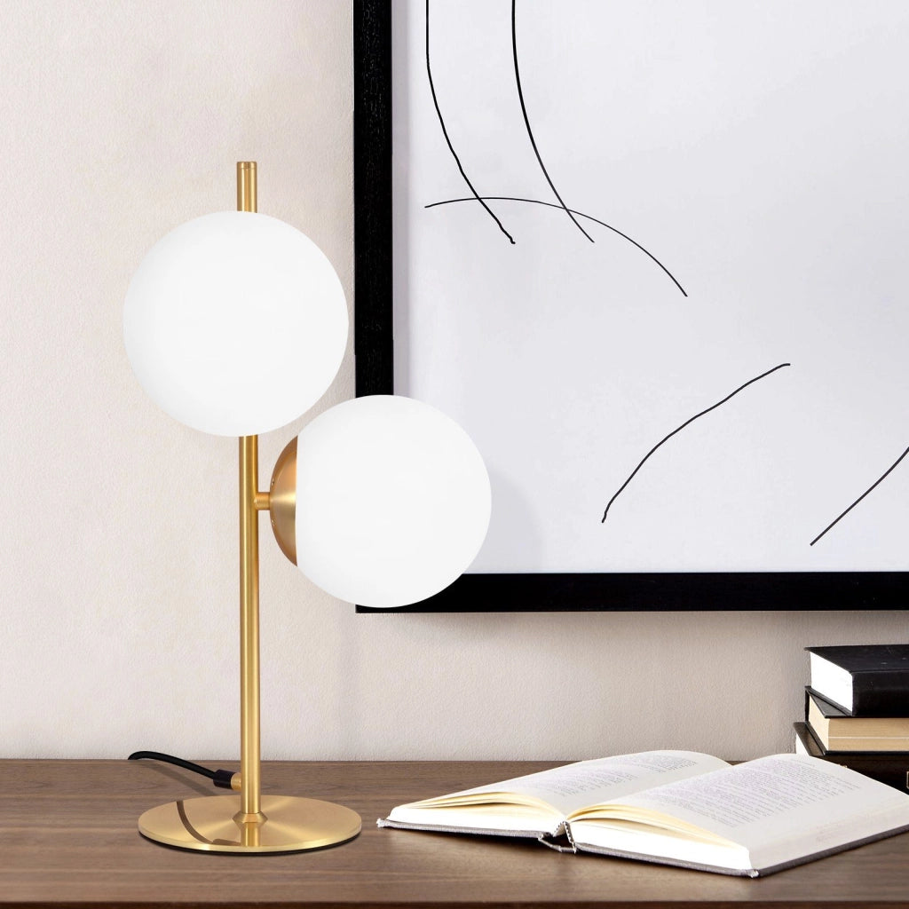ZMH Lampada da tavolo moderna oro industriale soggiorno comodino