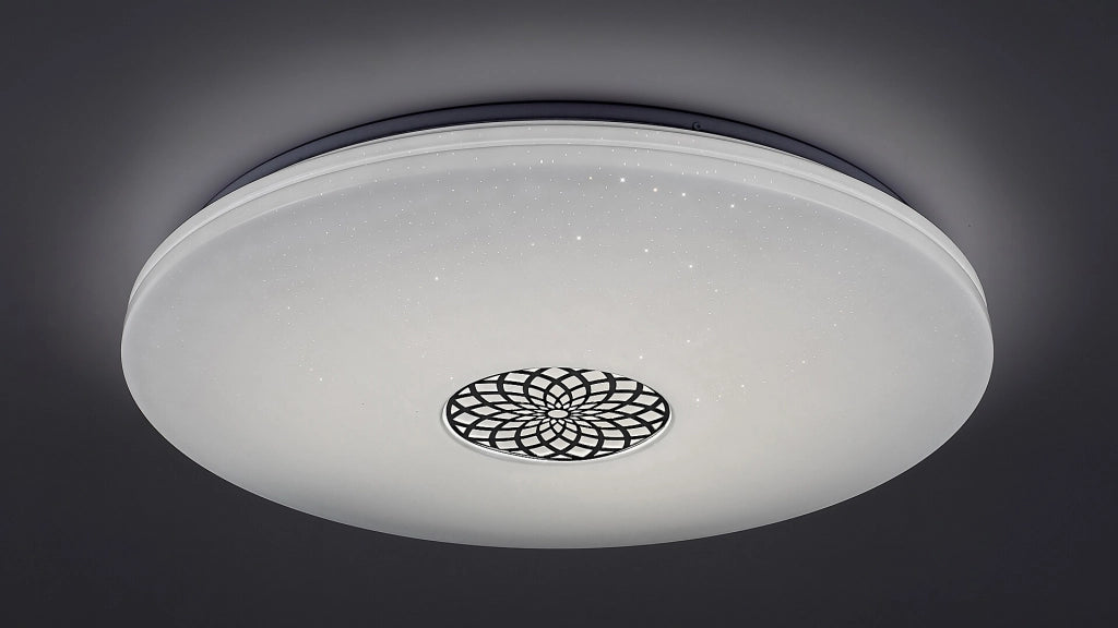 Plafoniera LED RGB WiFi Ophelia Rabalux 60cm 40W cromo