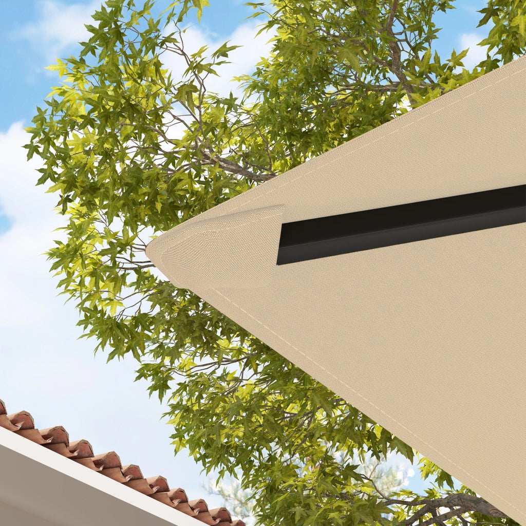 Copertura per gazebo 3x3 m impermeabile UPF30+ ¨C Minimal ¨C Tessuto Oxford 370g/m2 beige