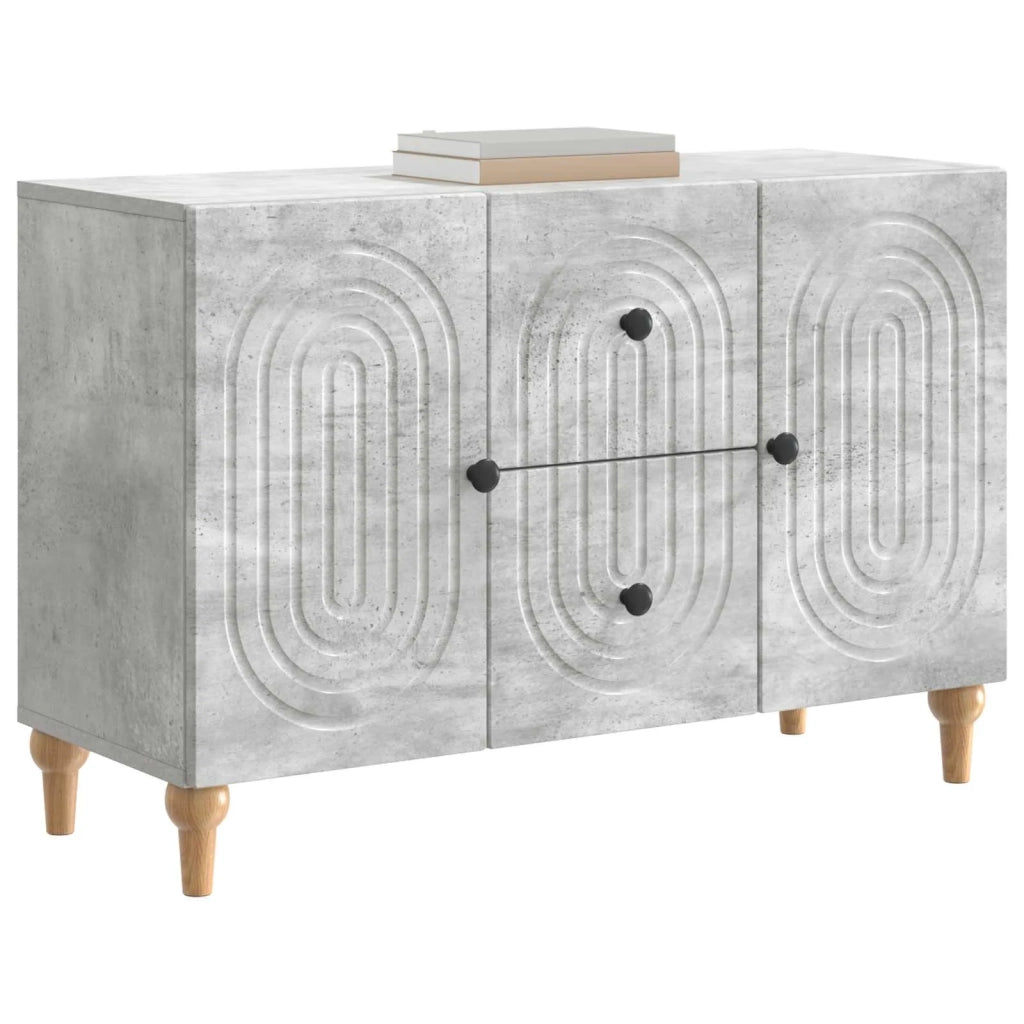 Mobile TV-Credenza per TV Grigio Cemento 89 x 34,5 x 60 cm Legno ingegnerizzato