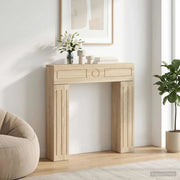 Cornice per camino Rovere Sonoma 102 x 18 x 100,5 cm 8006608