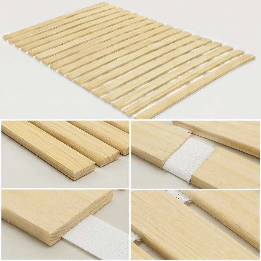 Bed Slatted Frame Replacement With 17 Slats 80x200 Cm