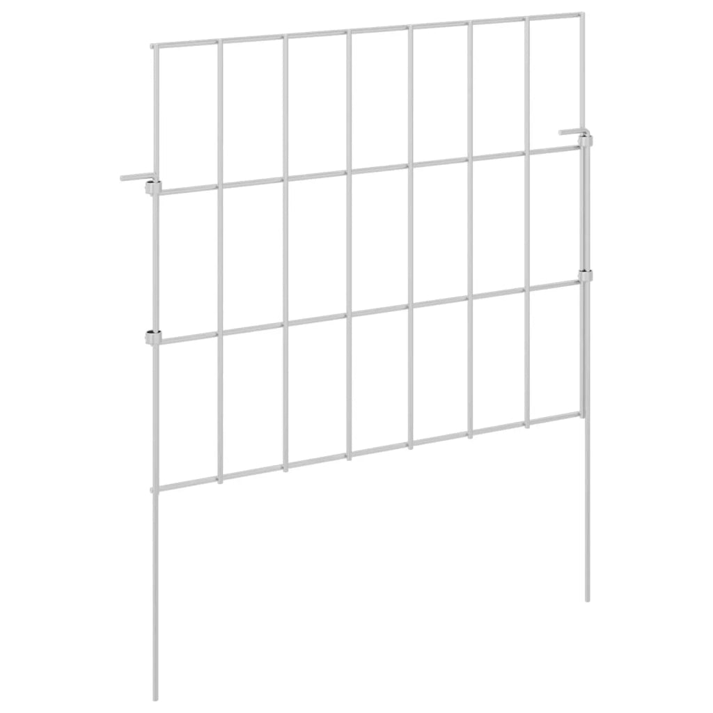 Recinzione da Giardino con Picchetti 12 pcs 35 x 30 cm Mesh 42042952