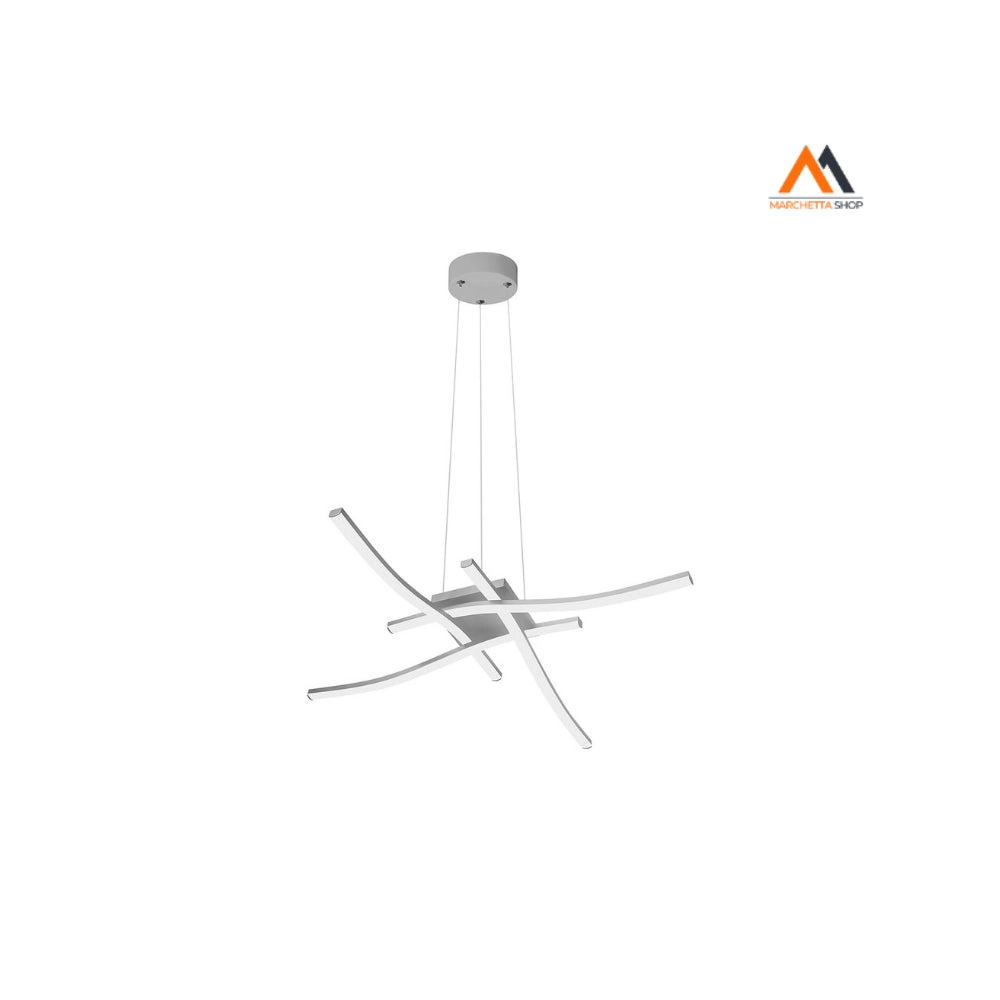 APPLIQUE A SOSPENSIONE LED SERIE 'TRATTI' 35W - 3150LM - col