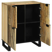 Credenza | Madia | Buffet da pranzo | Armadio da pranzo Marrone 60 x 33 x 75 cm legno massello di mango