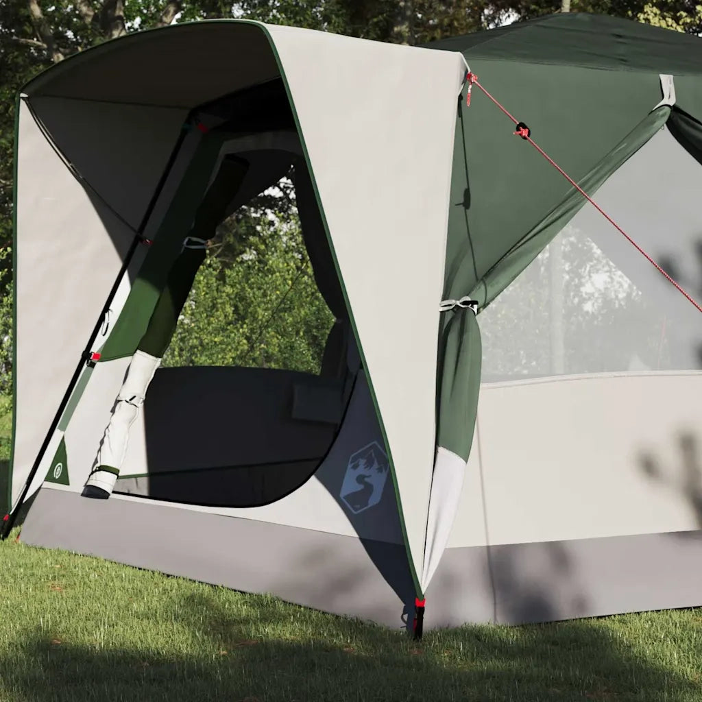 Tenda Cabina 7-Persone con tetto Verde 400 x 350 x 212 cm 42004026