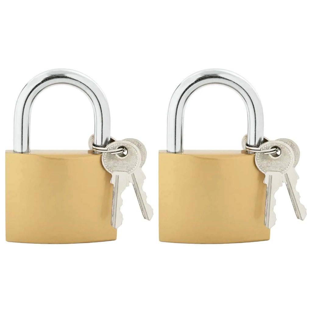 U Lock con Chiavi 2 pz Ottone Ferro CFW1964742