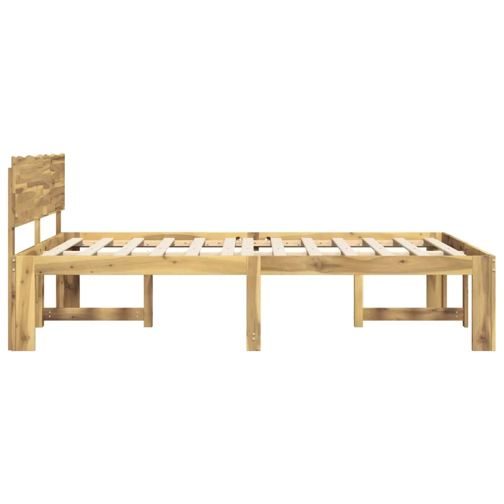 Letto matrimoniale con testiera ROSTOCK Bianco 120 x 190 cm 903445