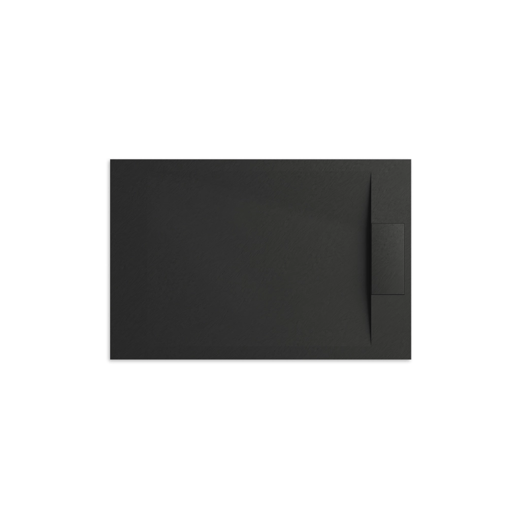 Piatto doccia 70x120 effetto pietra colore nero | Cosmos