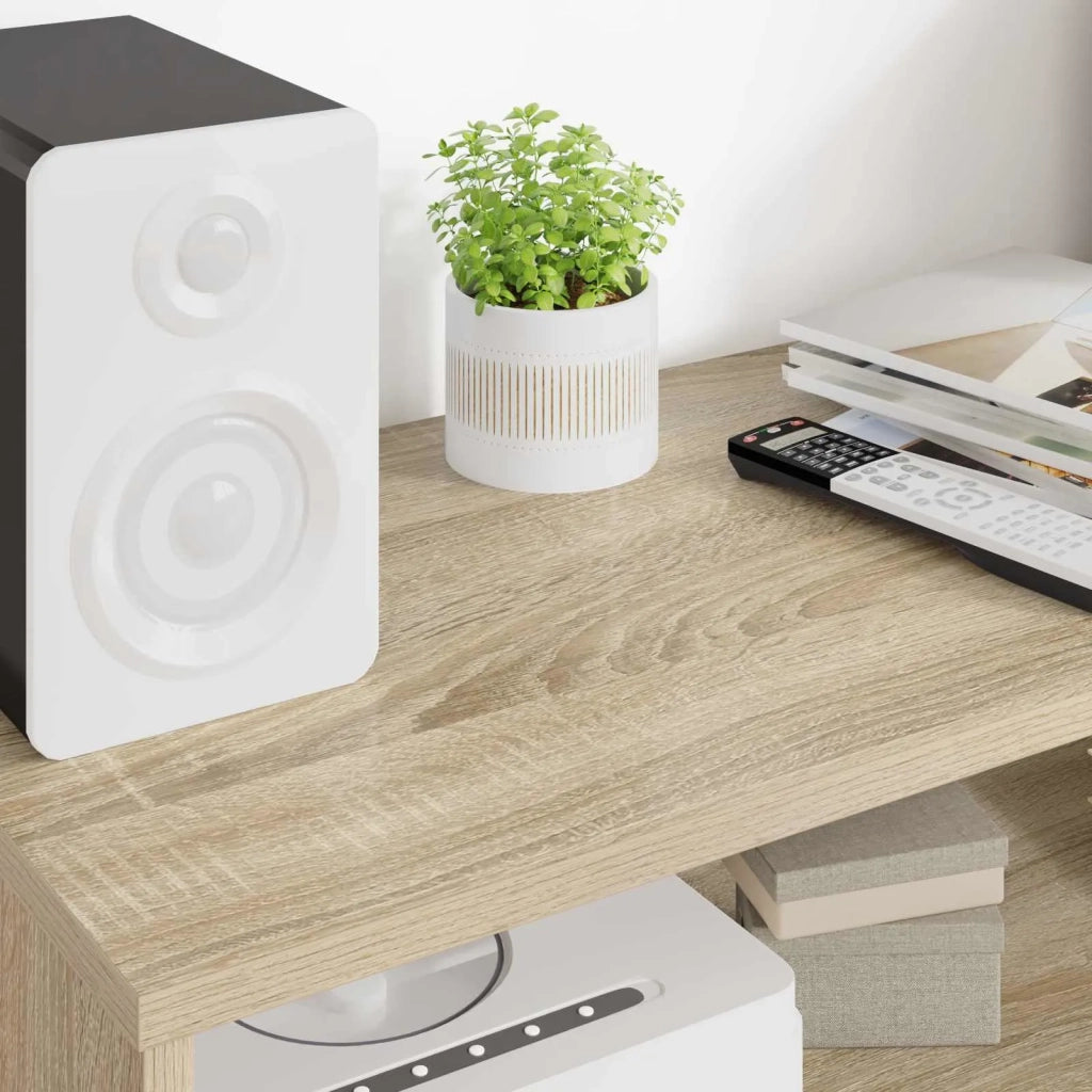 Mobile TV Rovere Sonoma 80 x 35 x 40 cm Legno multistrato