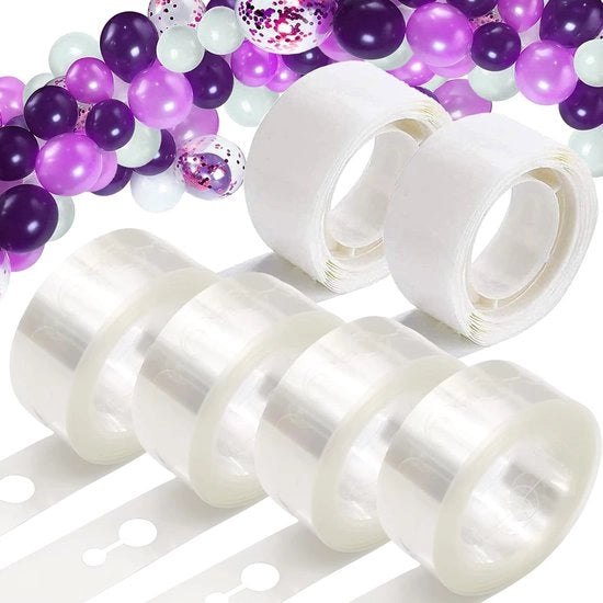 Set di nastri da festa a palloncini - nastri decorativi - 20m - varie colorazioni