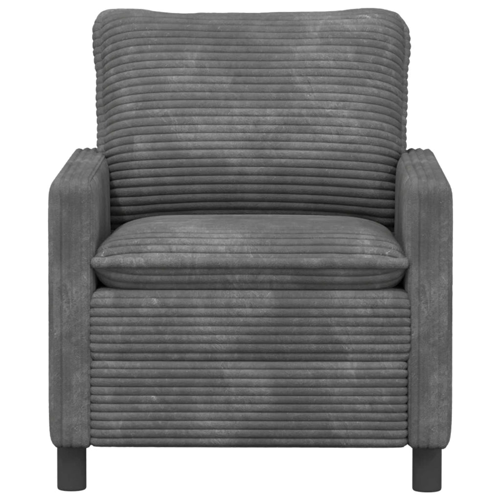 Divano Grigio Chiaro 76 x 81 x 87,5 cm Poliestere 42028782
