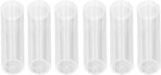 Munizioni in Plastica - Diverse Dimensioni - Set da 10 - Munizioni da Colpo - Adatte per Monete da 25 Mm / 098 Pollici - Incluso Supporto in Gomma