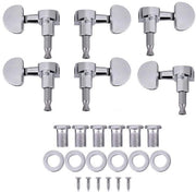 Accessori per chitarra - Meccanica - Chitarra meccanizzata - Trazione in acciaio - Antiruggine - Montaggio facile - Kit di meccanica per chitarra