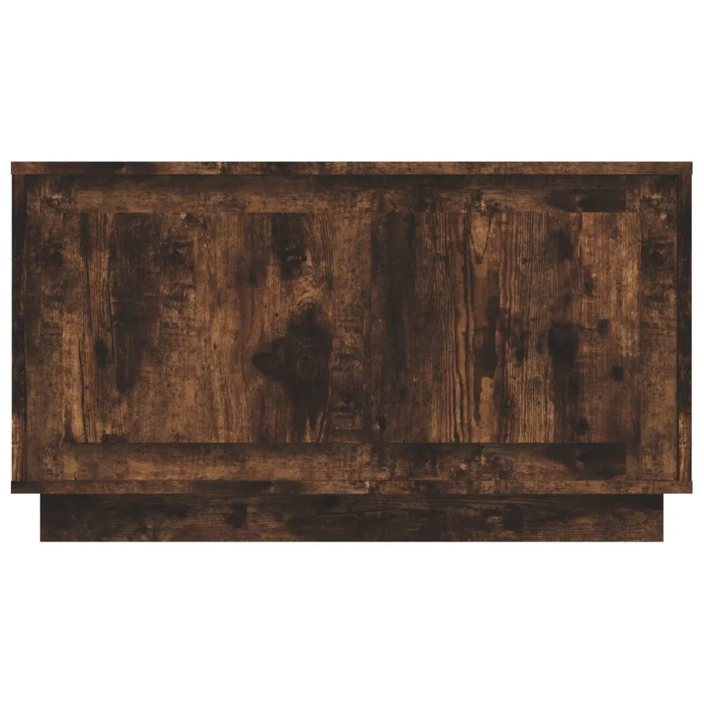 Mobile Porta TV-Mobile per TV-Credenza TV Rovere Fumo 80x35x45 cm in Legno Multistrato