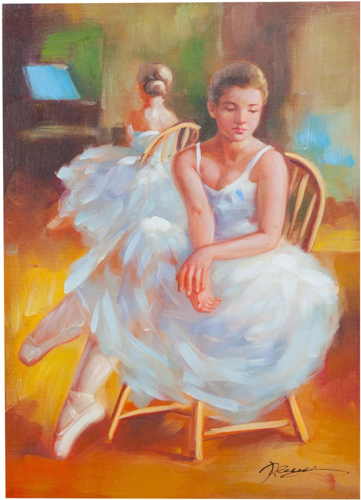 Biscottini Quadro olio su tela dipinto a mano 50x3x70 dare tocco L50xPR3xH70 L50xPR3xH70