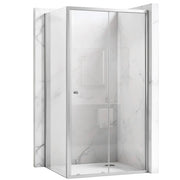 Cabina Doccia Rea Primo Slide 110x90 Chrome