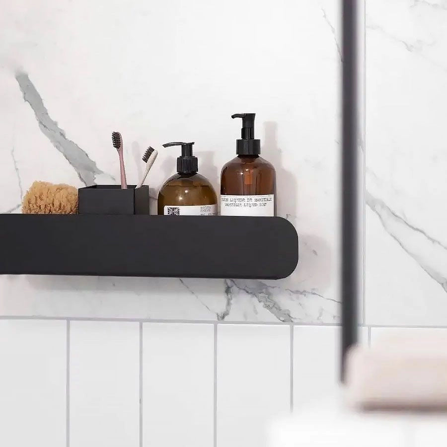 Mensola Da Bagno Sf03 60cm Black Matt