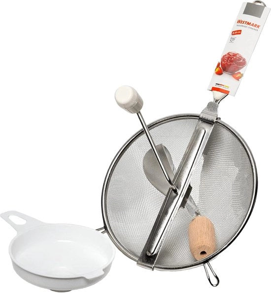 Set di stampi per gelato e stampo per confetture, marmellate o mousse - diametro 20 cm - pulizia estremamente semplice (2 pezzi)