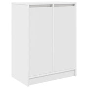 Scarpiera | Mobile per scarpe Bianca 57x34x76 cm in Legno Multistrato